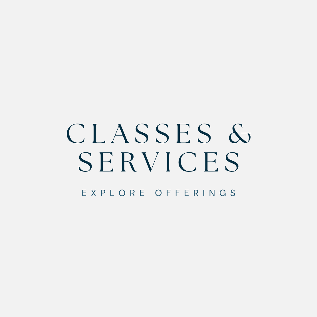 Classes & Services